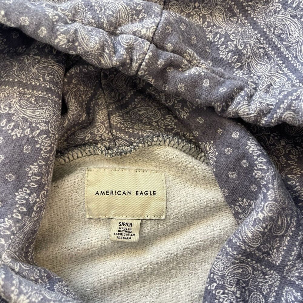 American Eagle Hollister Made-well Paisley Hoodie Women's Small Lot of 4 - Picture 4 of 4